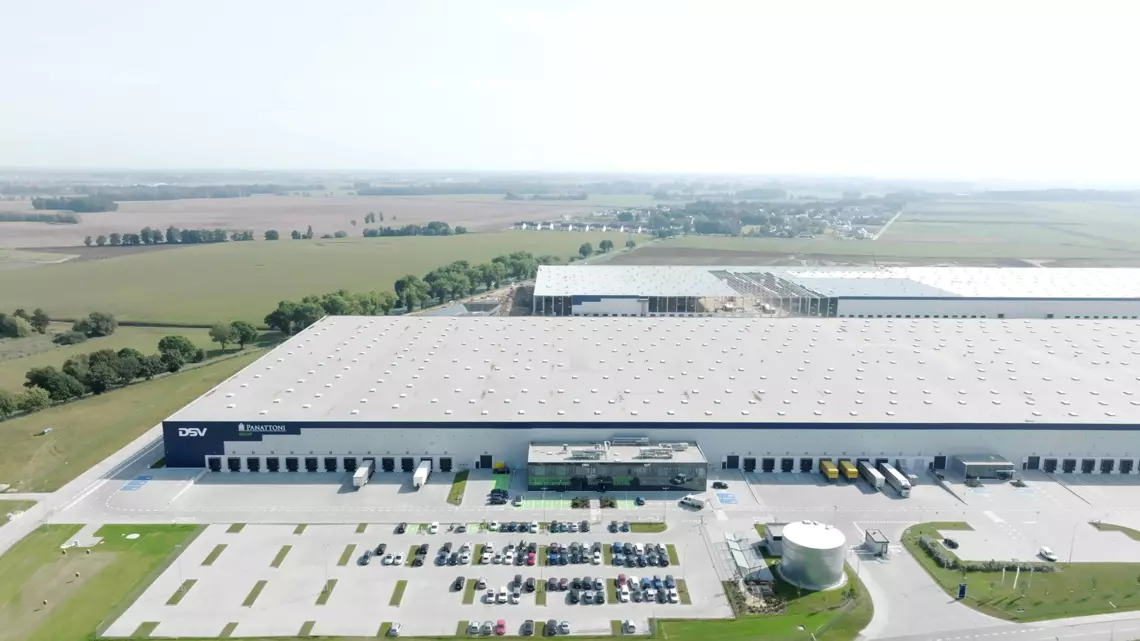 Kostka Behaton – budowa inwestycji Wrocław Logistics South Hub